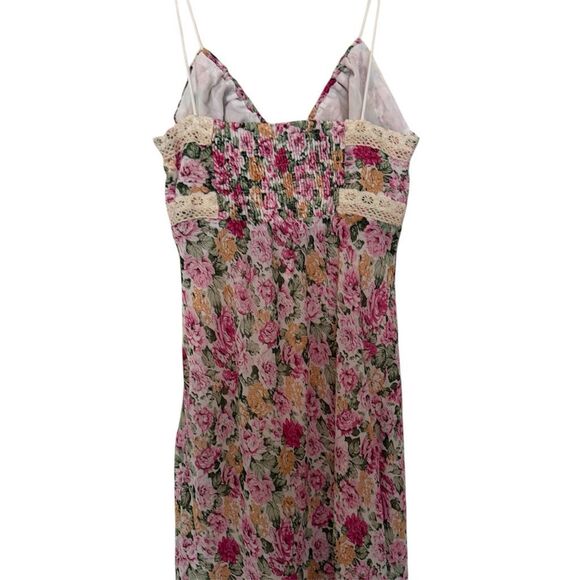 NWT Princess Polly Emily Maxi Dress Pink Floral - Picture 11 of 15